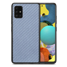 Load image into Gallery viewer, Carbon Fiber Texture Leather Back Cover Phone Case