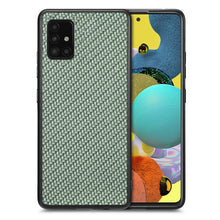 Load image into Gallery viewer, Carbon Fiber Texture Leather Back Cover Phone Case