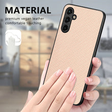 Load image into Gallery viewer, Carbon Fiber Texture Leather Back Cover Phone Case