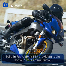Load image into Gallery viewer, Motorcycle Helmet Bluetooth 4.2 Headset Low Power