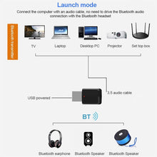 Load image into Gallery viewer, Bluetooth5.0  Audio Receiver USB Bluetooth Adapter Bluetooth Transmitter Support Win8/10