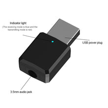 Load image into Gallery viewer, Bluetooth5.0  Audio Receiver USB Bluetooth Adapter Bluetooth Transmitter Support Win8/10