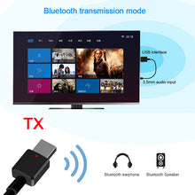 Load image into Gallery viewer, Bluetooth5.0  Audio Receiver USB Bluetooth Adapter Bluetooth Transmitter Support Win8/10