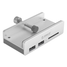 Load image into Gallery viewer, ORICO MH2AC-U3 Clip-type 2 Ports USB3.0 HUB with SD Card Reader
