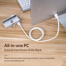 Load image into Gallery viewer, ORICO MH2AC-U3 Clip-type 2 Ports USB3.0 HUB with SD Card Reader