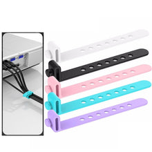 Load image into Gallery viewer, ORICO SG-RH5 5PCS Colorful Silicone Cable Tie