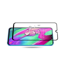 Load image into Gallery viewer, mocolo 0.33mm 9H 2.5D Full Glue Silk Print Tempered Glass Film for Galaxy A40, Support Fingerprint Unlock(Black)