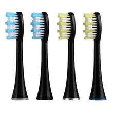 Load image into Gallery viewer, 4 PCS D903/D904 Replacement Brush Heads for Mornwel D01, Black, White