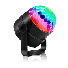 Load image into Gallery viewer, YouOKLight YK2278 3W Sound Activated Party DJ Lighting RBG Disco Ball Strobe Lamp Stage Par Light with 7 Modes, Without Remote Control