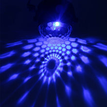 Load image into Gallery viewer, YouOKLight YK2278 3W Sound Activated Party DJ Lighting RBG Disco Ball Strobe Lamp Stage Par Light with 7 Modes, Without Remote Control
