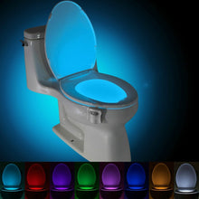 Load image into Gallery viewer, YouOKLight Motion Activated Toilet Nightlight, LED Toilet Light Bathroom Washroom
