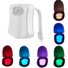 Load image into Gallery viewer, YouOKLight Motion Activated Toilet Nightlight, LED Toilet Light Bathroom Washroom