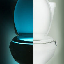 Load image into Gallery viewer, YouOKLight Motion Activated Toilet Nightlight, LED Toilet Light Bathroom Washroom