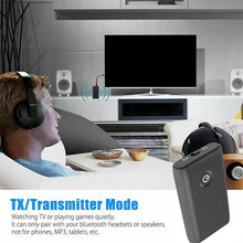 Load image into Gallery viewer, B10S Bluetooth Adapter 5.0 Bluetooth Transmitter Receiver 2 in 1 Bluetooth Adapter, black