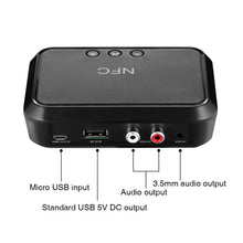 Load image into Gallery viewer, NFC Desktop Bluetooth Music Receiver 4.1 Bluetooth Adapter USB Drive Reads Bluetooth Speaker, B10