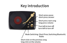 Load image into Gallery viewer, Retro Style Bluetooth Speaker, Built-in High-sensitivity FM Receiving Antenna, Long-term Voyage