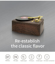 Load image into Gallery viewer, Retro Style Bluetooth Speaker, Built-in High-sensitivity FM Receiving Antenna, Long-term Voyage