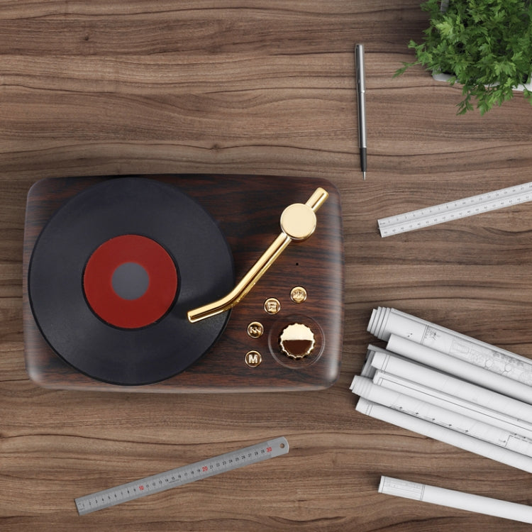 Retro Style Bluetooth Speaker, Built-in High-sensitivity FM Receiving Antenna, Long-term Voyage