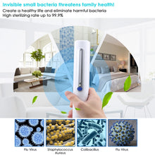 Load image into Gallery viewer, Portable Handheld 3W UV Germicidal Disinfection Lamp Personal Car Travel UV Fast Disinfection Stick, UV Fast Disinfection Stick