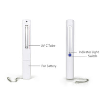 Load image into Gallery viewer, Portable Handheld 3W UV Germicidal Disinfection Lamp Personal Car Travel UV Fast Disinfection Stick, UV Fast Disinfection Stick