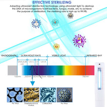 Load image into Gallery viewer, Portable Handheld 3W UV Germicidal Disinfection Lamp Personal Car Travel UV Fast Disinfection Stick, UV Fast Disinfection Stick