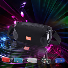 Load image into Gallery viewer, T&amp;G TG532 10W Wireless Bluetooth Speaker Waterproof Portable Outdoor Mini Column Box Loudspeaker with FM Radio