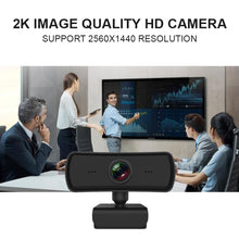 Load image into Gallery viewer, C3 400W Pixels 2K Resolution Auto Focus HD 1080P Webcam 360 Rotation For Live Broadcast Video Conference Work WebCamera With Mic USB Driver-free, C3
