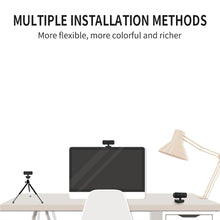 Load image into Gallery viewer, C3 400W Pixels 2K Resolution Auto Focus HD 1080P Webcam 360 Rotation For Live Broadcast Video Conference Work WebCamera With Mic USB Driver-free, C3