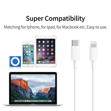 Load image into Gallery viewer, PD 18W USB-C / Type-C to 8 Pin Flash Charging Data Cable for iPhone X / 11 / 11 Pro / 11 Pro Max / XR / SE 2020, 1m, 2m