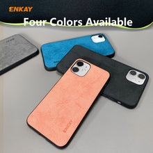 Load image into Gallery viewer, For iPhone 11 ENKAY ENK-PC028 Business Series Fabric Texture PU Leather + TPU Soft Slim Case, For iPhone 11