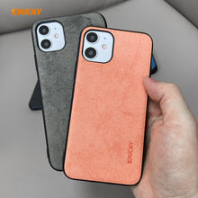 Load image into Gallery viewer, For iPhone 11 ENKAY ENK-PC028 Business Series Fabric Texture PU Leather + TPU Soft Slim Case, For iPhone 11