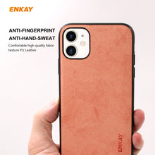 Load image into Gallery viewer, For iPhone 11 ENKAY ENK-PC028 Business Series Fabric Texture PU Leather + TPU Soft Slim Case, For iPhone 11
