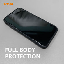 Load image into Gallery viewer, For iPhone 11 ENKAY ENK-PC028 Business Series Fabric Texture PU Leather + TPU Soft Slim Case, For iPhone 11