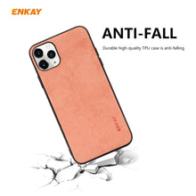Load image into Gallery viewer, For iPhone 11 Pro Max ENKAY ENK-PC030 Business Series Fabric Texture PU Leather + TPU Soft Slim Case Cover, For iPhone 11 Pro Max