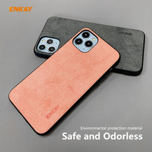 Load image into Gallery viewer, For iPhone 11 Pro Max ENKAY ENK-PC030 Business Series Fabric Texture PU Leather + TPU Soft Slim Case Cover, For iPhone 11 Pro Max