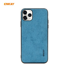 Load image into Gallery viewer, For iPhone 11 Pro Max ENKAY ENK-PC030 Business Series Fabric Texture PU Leather + TPU Soft Slim Case Cover, For iPhone 11 Pro Max