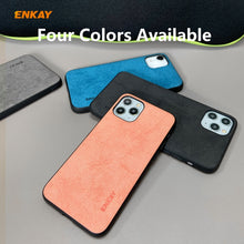 Load image into Gallery viewer, For iPhone 11 Pro ENKAY ENK-PC029 Business Series Fabric Texture PU Leather + TPU Soft Slim Case Cover, For iPhone 11 Pro