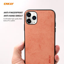 Load image into Gallery viewer, For iPhone 11 Pro ENKAY ENK-PC029 Business Series Fabric Texture PU Leather + TPU Soft Slim Case Cover, For iPhone 11 Pro