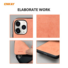 Load image into Gallery viewer, For iPhone 11 Pro ENKAY ENK-PC029 Business Series Fabric Texture PU Leather + TPU Soft Slim Case Cover, For iPhone 11 Pro