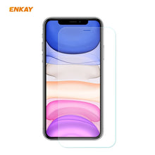 Load image into Gallery viewer, For iPhone 11 ENKAY ENK-PC0312 2 in 1 Business Series Denim Texture PU Leather + TPU Soft Slim Case Cover ＆ 0.26mm 9H 2.5D Tempered Glass Film, For iPhone 11