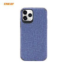 Load image into Gallery viewer, For iPhone 11 Pro Max ENKAY ENK-PC033 Business Series Denim Texture PU Leather + TPU Soft Slim Case Cover, For iPhone 11 Pro Max