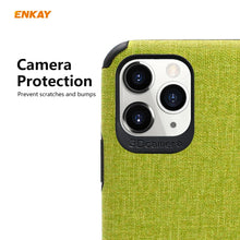 Load image into Gallery viewer, For iPhone 11 Pro Max ENKAY ENK-PC033 Business Series Denim Texture PU Leather + TPU Soft Slim Case Cover, For iPhone 11 Pro Max