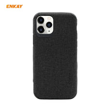 Load image into Gallery viewer, For iPhone 11 Pro Max ENKAY ENK-PC033 Business Series Denim Texture PU Leather + TPU Soft Slim Case Cover, For iPhone 11 Pro Max