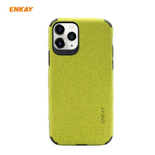 Load image into Gallery viewer, For iPhone 11 Pro Max ENKAY ENK-PC033 Business Series Denim Texture PU Leather + TPU Soft Slim Case Cover, For iPhone 11 Pro Max