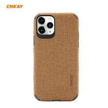Load image into Gallery viewer, For iPhone 11 Pro Max ENKAY ENK-PC033 Business Series Denim Texture PU Leather + TPU Soft Slim Case Cover, For iPhone 11 Pro Max