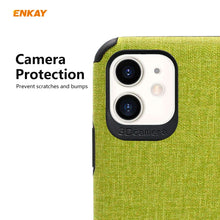 Load image into Gallery viewer, For iPhone 11 ENKAY ENK-PC031 Business Series Denim Texture PU Leather + TPU Soft Slim Case Cover, For iPhone 11