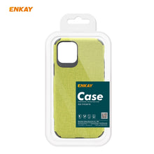 Load image into Gallery viewer, For iPhone 11 ENKAY ENK-PC031 Business Series Denim Texture PU Leather + TPU Soft Slim Case Cover, For iPhone 11