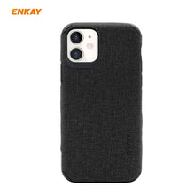 Load image into Gallery viewer, For iPhone 11 ENKAY ENK-PC031 Business Series Denim Texture PU Leather + TPU Soft Slim Case Cover, For iPhone 11