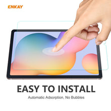 Load image into Gallery viewer, For Samsung Galaxy Tab S6 Lite 10.4 P610 / P615 ENKAY Hat-Prince 0.33mm 9H Surface Hardness 2.5D Explosion-proof Tempered Glass Film