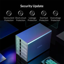 Load image into Gallery viewer, ORICO 9548U3-BK 3.5-Inch Multi-Bay Hard Drive Enclosure